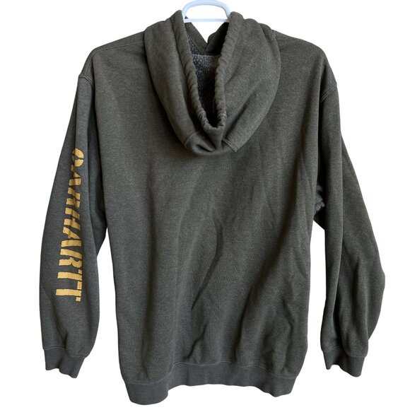 Carhartt Mens XL Original Fit Logo Speelout Hoodie Sweatshirt Skater Streetwear - Picture 2 of 11